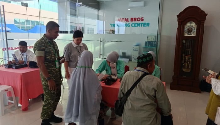 Kodam XIX Tuanku Tambusai Fasilitasi Screening Kesehatan bagi 428 Masyarakat Riau