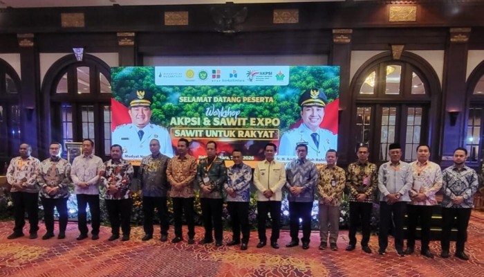 Bupati Rohil H. Bistamam Hadiri Workshop APKASI & Sawit Expo 2026 di Jakarta