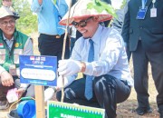 IMT-GT, Wako Agung dan Kepala Daerah dari Tiga Negara Tanam Pohon di Pekanbaru