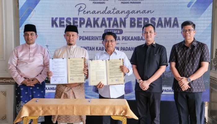 Pekanbaru dan Padang Pariaman Jalin Kerja Sama Strategis, Bahas Tata Kelola Hingga Pengembangan Potensi Daerah
