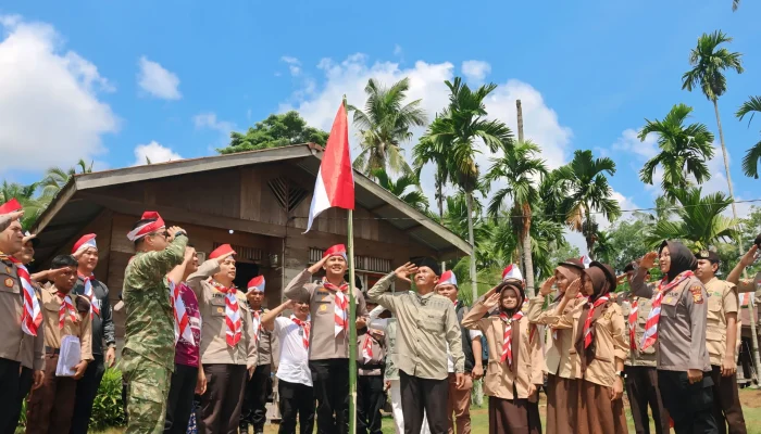 Menembus Pesisir Teluk Lanus, Ekspedisi Merah Putih Presisi Polda Riau Hadirkan Layanan dan Harapan bagi Warga