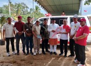 Permudah Layanan Kesehatan Masyarakat, Bupati Zukri Serahkan Secara Simbolis 1 Unit Ambulance Wilayah Lingkungan dua Air Kuning