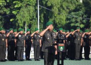 HUT Ke-1 Kodam XIX Tuanku Tambusai, Prajurit dan Persit Khidmatkan Penghormatan di TMP Kusuma Dharma