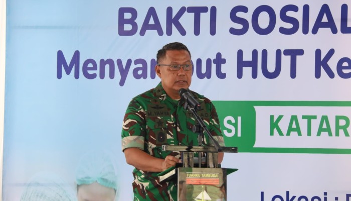 HUT Ke-1 Kodam XIX Tuanku Tambusai, BAKTIKES Siapkan Operasi Gratis bagi Masyarakat