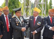 Saat Merah Putih Berkibar di Riau, Pangdam XIX/Tuanku Tambusai Berdiri Bersama Para Pemimpin Daerah