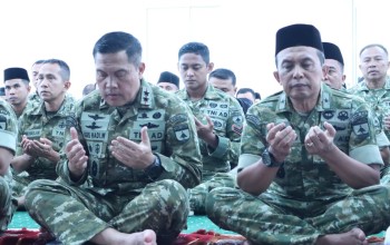 Peringati Maulid Nabi Muhammad SAW, Kodam XIX/Tuanku Tambusai Teguhkan Pengabdian Bersama Rakyat