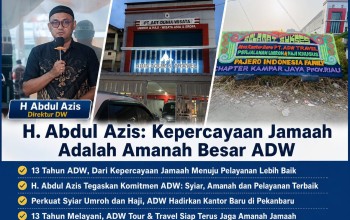 H. Abdul Azis Tegaskan Komitmen ADW: Syiar, Amanah dan Pelayanan Terbaik