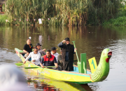 Buka Serindit Boat Race 2026, Bupati Siak Soroti Jalan Sungai Mandau dan Janji Perjuangkan Anggaran Pusat