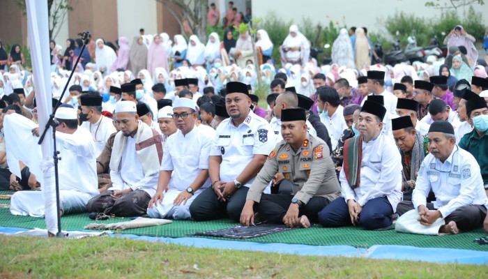 Hujan Turun Sesaat Sebelum Shalat Istisqa, Pemkab Siak Bersyukur