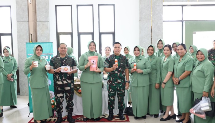 Kodam XIX/Tuanku Tambusai Perkuat Peran Persit, Harmoni Keluarga Jadi Penopang Tugas Prajurit
