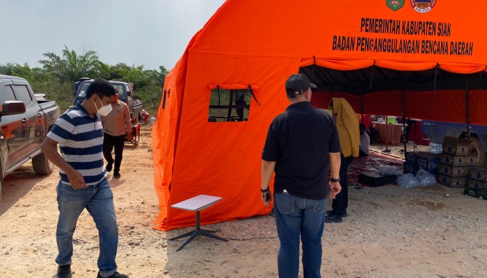 Tembus Wilayah Blankspot, Diskominfo Siak Hadirkan Akses Internet di Area Karhutla