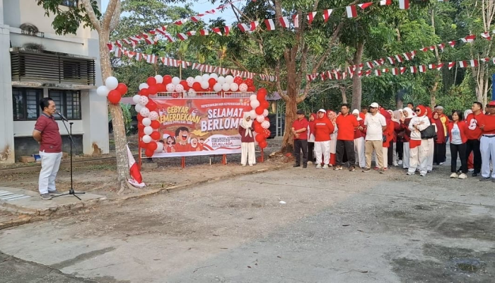 Dinsos PPPA Siak Gelar Jalan Santai dan Aneka Lomba, Meriah HUT ke-81 RI