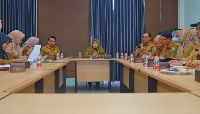 Bupati Siak Minta Pembenahan RSUD Tengku Rafi’an Dikebut