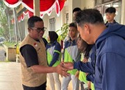 Bupati Pelalawan Lepas Kontingen Tinju Menuju Kejurprov Riau 2026, Optimistis Raih Prestasi Terbaik