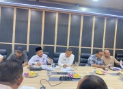Sambut HUT ke-27 Pelalawan, Pemkab Laksanakan Rapat Percepatan Penyelesaian RTH Tugu Bono Tahap III