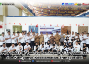 UPBU Kelas III Tuanku Tambusai Gelar Sosialisasi dan Kampanye Keselamatan Transportasi
