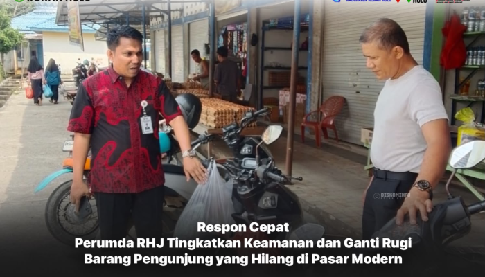 Respons Cepat, Perumda RHJ Tingkatkan Keamanan dan Ganti Rugi Barang Pengunjung yang Hilang di Pasar Modern