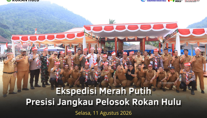 Ekspedisi Merah Putih Presisi Jangkau Pelosok Rokan Hulu, Wabup: Bukti Negara Hadir