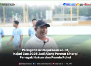 Peringati Hari Kejaksaan ke-81, Kajari Cup 2026 Jadi Ajang Pererat Sinergi Penegak Hukum dan Pemda Rohul