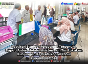 Pastikan Standar Pelayanan Terpenuhi, Bupati Anton Melalui Asisten Dan Tim Lakukan Kunjungan Ke Disdukcapil Rohul