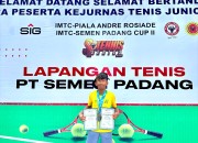 Pelajar SMPN 2 Siak Borong 4 Emas Kejurnas Tenis Junior