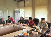 Bupati Pelalawan Hadiri Silaturahmi dan Izin Pamit Tim Penyuluhan Karhutla Mabes TNI