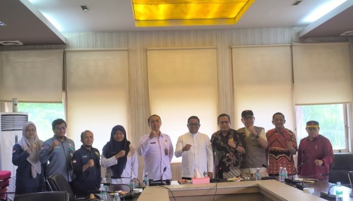 Bupati Zukri Koordinasi dengan BMKG Antisipasi Musim Hujan