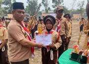 Ketua Kwaran Langgam Tutup Perkemahan Besar Penggalang dan Penegak