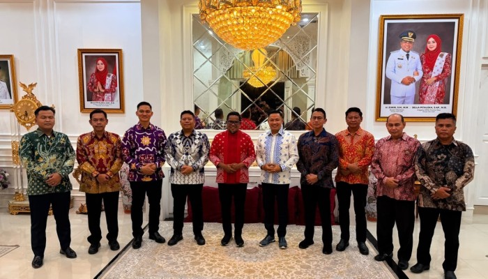 Pisah Sambut Kapolres Pelalawan, Bupati Zukri Ajak Lanjutkan Sinergi dan Kolaborasi