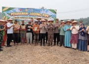 Camat Pangkalan Kerinci Hadiri Penanaman Jagung Kuartal III dalam Rangka Mendukung Swasembada Pangan Tahun 2026