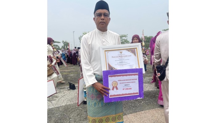 PLT Camat Kuala Kampar Raih Juara II Lomba Inovasi Daerah Kabupaten Pelalawan