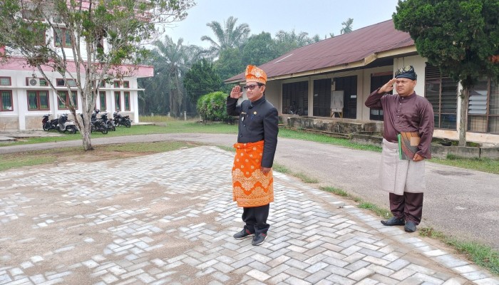Pemerintah Kecamatan Kerumutan Laksanakan Upacara Hari Jadi Kabupaten Pelalawan Ke-27 Tahun 2026