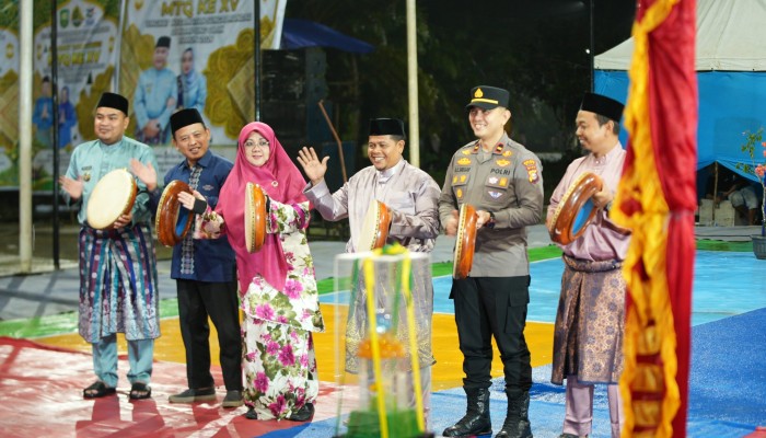 Hujan Deras Tak Surutkan Semangat MTQ XV Sungai Mandau, Bupati Afni Tegaskan Komitmen Pembangunan